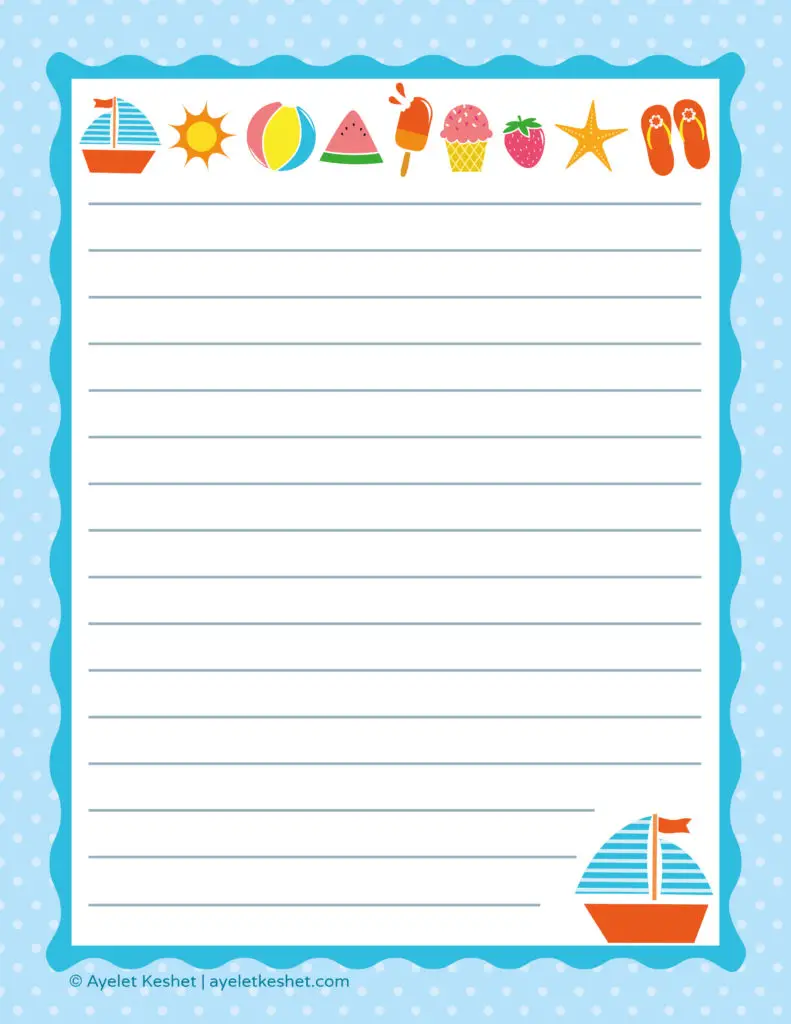 Free Printable Writing Paper