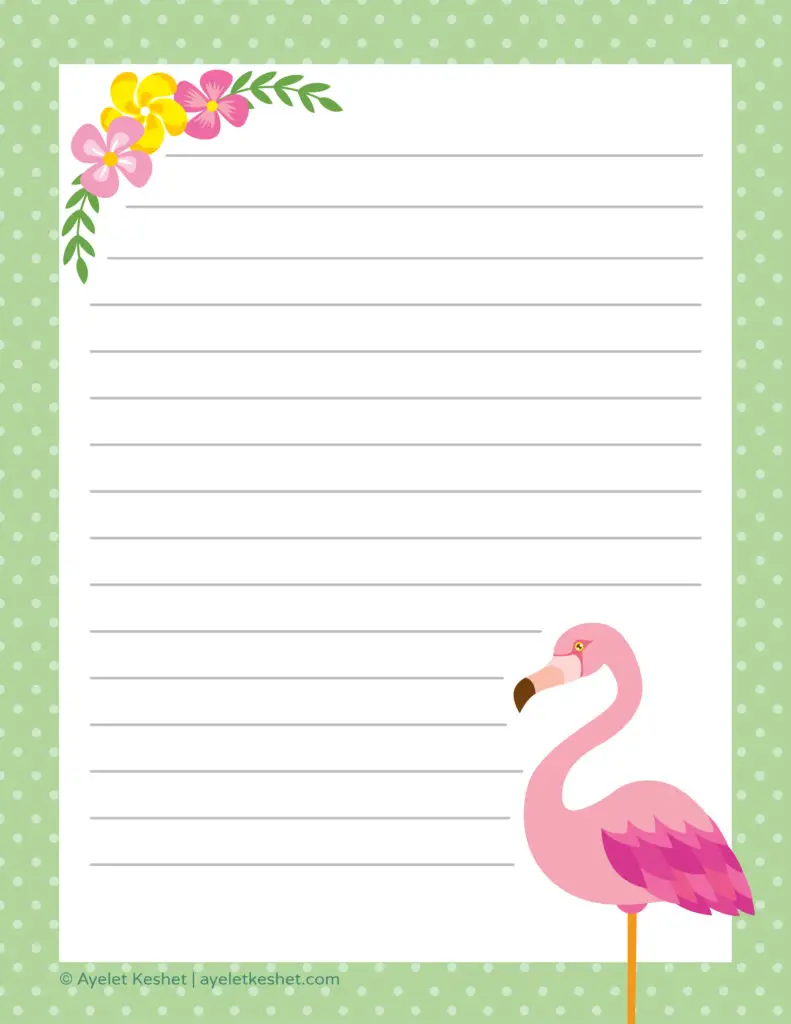 free-printable-writing-paper-ayelet-keshet