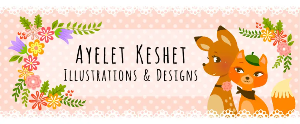 Free printable stickers - Ayelet Keshet